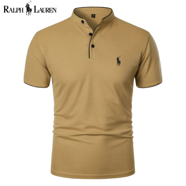 Camisa Polo Beige Ralph Lauren - Image 5