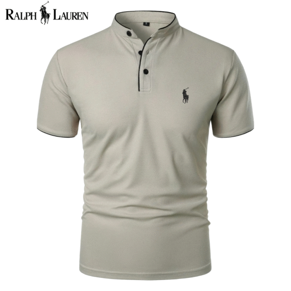 Camisa Polo Beige Ralph Lauren