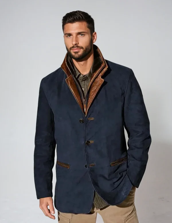 Abrigo Forrado para Hombre Elegante - Image 5