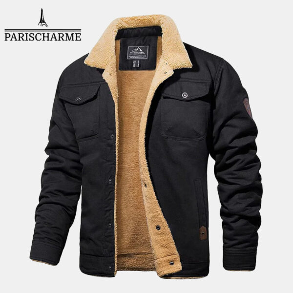 Chaqueta de invierno cálida parischarme