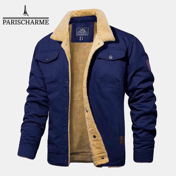 Chaqueta de invierno cálida parischarme - Image 2