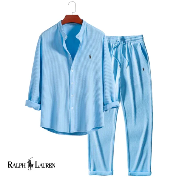 Conjunto de Pijama Ralph Lauren Negro - Image 3